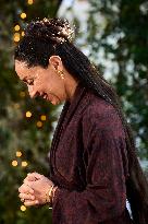 Oona Chaplin At Avatar: Fire and Ash Photocall - Madrid