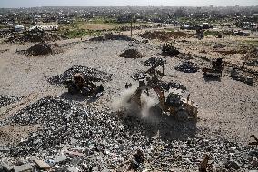 Khan Younis Debris Removals - Gaza