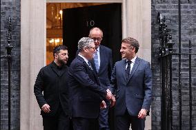 European Leaders at Downing Street - London