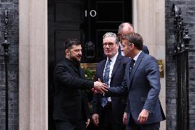 European Leaders at Downing Street - London