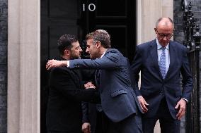 European Leaders at Downing Street - London