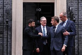 European Leaders at Downing Street - London
