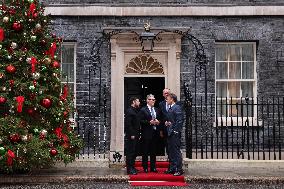 European Leaders at Downing Street - London