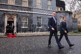 European Leaders at Downing Street - London