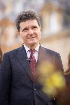 Inauguration of the Nicolae Titulescu walkway by Anne Hidalgo and the President of Romania - Paris AJ