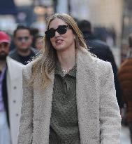 Chiara Ferragni Strolls Through The Streets Of Milan - Italy