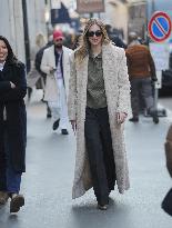 Chiara Ferragni Strolls Through The Streets Of Milan - Italy