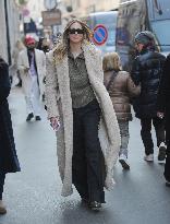 Chiara Ferragni Strolls Through The Streets Of Milan - Italy