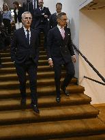 Norwegian Finance Minister, former NATO Secretary General Jens Stoltenberg visits Finland
