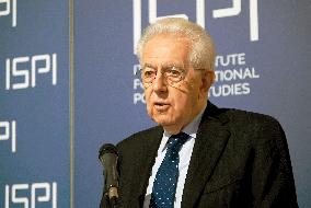 Mario Monti and Romano Prodi At ISPI 2025 Award Ceremony - Milan