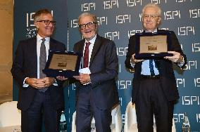 Mario Monti and Romano Prodi At ISPI 2025 Award Ceremony - Milan