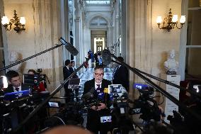 National Assembly - Politics at Hall of Four Columns - Paris