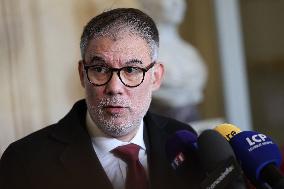 National Assembly - Politics at Hall of Four Columns - Paris