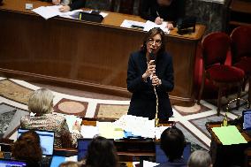 Vote of The 2026 Social Security Budget Bill at The National Assembly - Paris