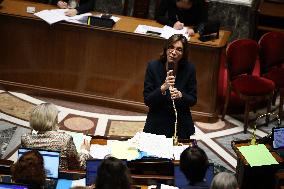 Vote of The 2026 Social Security Budget Bill at The National Assembly - Paris