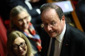 Vote of The 2026 Social Security Budget Bill at The National Assembly - Paris