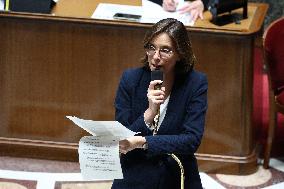 Vote of The 2026 Social Security Budget Bill at The National Assembly - Paris