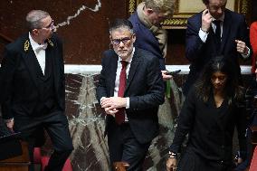 Vote of The 2026 Social Security Budget Bill at The National Assembly - Paris