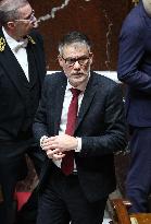 Vote of The 2026 Social Security Budget Bill at The National Assembly - Paris