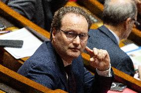 Session of questions to the government at the National Assembly - Paris