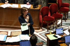 Vote of The 2026 Social Security Budget Bill at The National Assembly - Paris