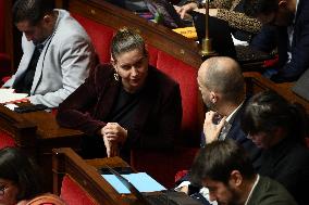 Vote of The 2026 Social Security Budget Bill at The National Assembly - Paris