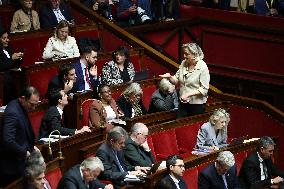 Vote of The 2026 Social Security Budget Bill at The National Assembly - Paris