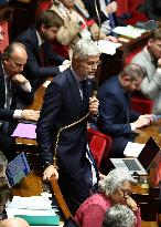 Vote of The 2026 Social Security Budget Bill at The National Assembly - Paris