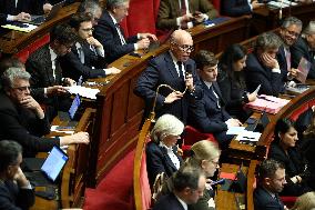 Vote of The 2026 Social Security Budget Bill at The National Assembly - Paris