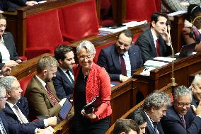 Vote of The 2026 Social Security Budget Bill at The National Assembly - Paris