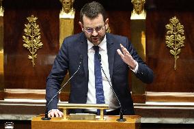 Vote of The 2026 Social Security Budget Bill at The National Assembly - Paris