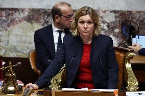 Vote of The 2026 Social Security Budget Bill at The National Assembly - Paris