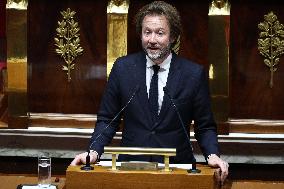 Vote of The 2026 Social Security Budget Bill at The National Assembly - Paris