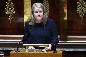 Vote of The 2026 Social Security Budget Bill at The National Assembly - Paris