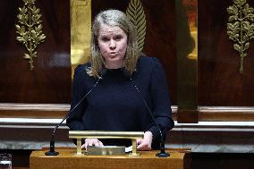 Vote of The 2026 Social Security Budget Bill at The National Assembly - Paris