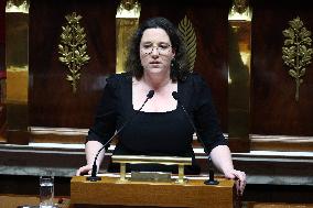 Vote of The 2026 Social Security Budget Bill at The National Assembly - Paris