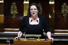 Vote of The 2026 Social Security Budget Bill at The National Assembly - Paris