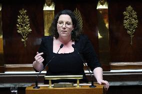 Vote of The 2026 Social Security Budget Bill at The National Assembly - Paris