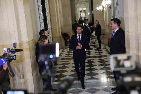 National Assembly - Politics at Hall of Four Columns - Paris