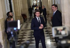 National Assembly - Politics at Hall of Four Columns - Paris