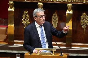 Vote of The 2026 Social Security Budget Bill at The National Assembly - Paris