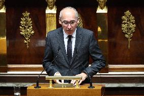 Vote of The 2026 Social Security Budget Bill at The National Assembly - Paris