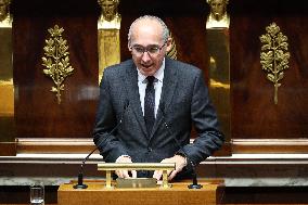 Vote of The 2026 Social Security Budget Bill at The National Assembly - Paris