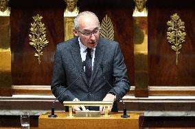 Vote of The 2026 Social Security Budget Bill at The National Assembly - Paris