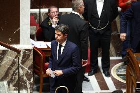 Vote of The 2026 Social Security Budget Bill at The National Assembly - Paris