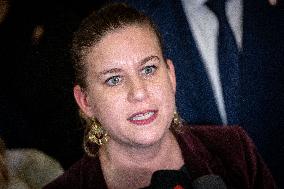 National Assembly - Politics after vote at Hall of Four Columns - Paris