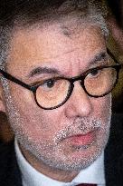 National Assembly - Politics after vote at Hall of Four Columns - Paris