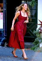 Blake Lively out in New York