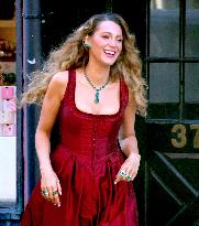 Blake Lively out in New York