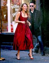 Blake Lively out in New York